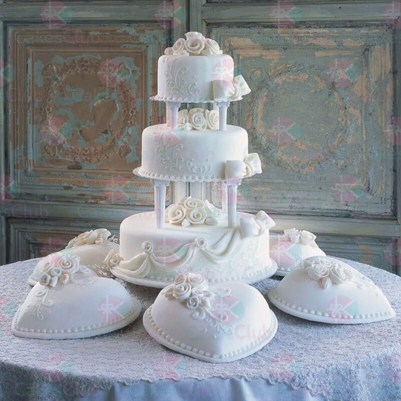 Эксклюзивные свадебные торты - A1779