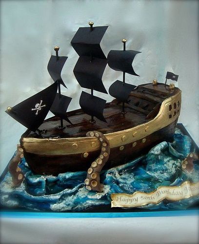 Торт Пираты Карибского моря - a557
