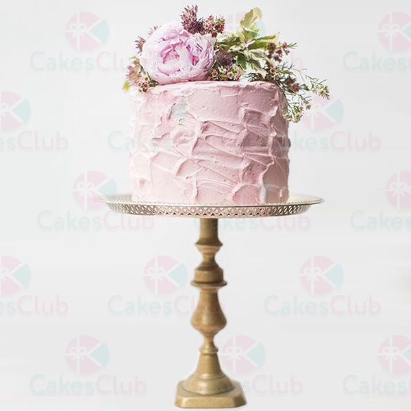 Свадебные торты с цветами - A3447