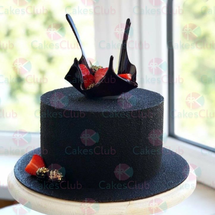 Черные свадебные торты - A1750