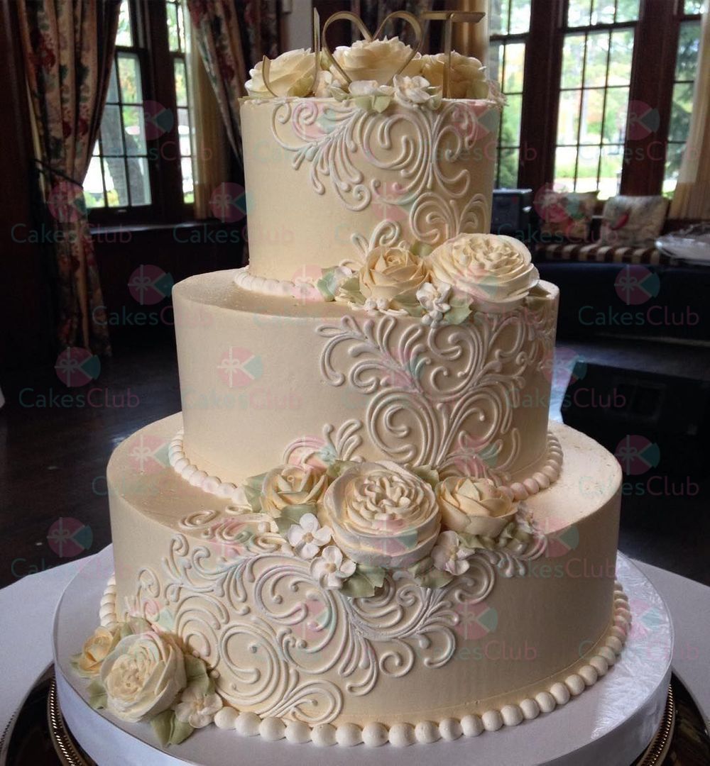 Эксклюзивные свадебные торты - A1759
