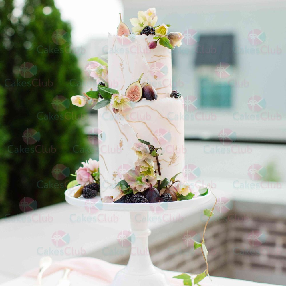 Эксклюзивные свадебные торты - A1763