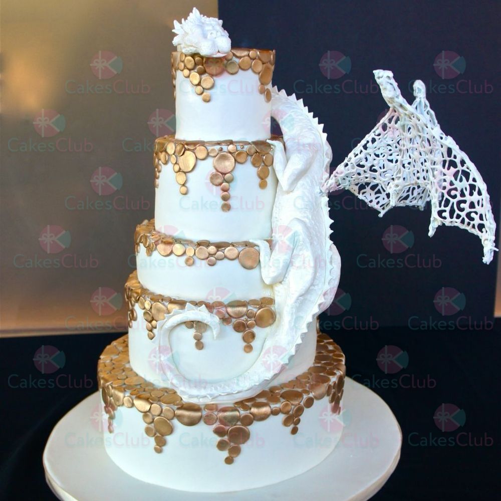 Эксклюзивные свадебные торты - A1781