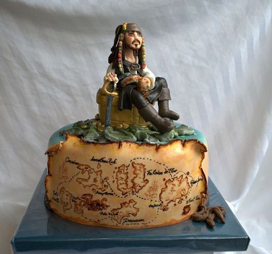 Торт Пираты Карибского моря - a577