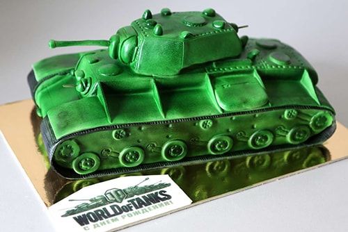 Торт World of Tanks - a817