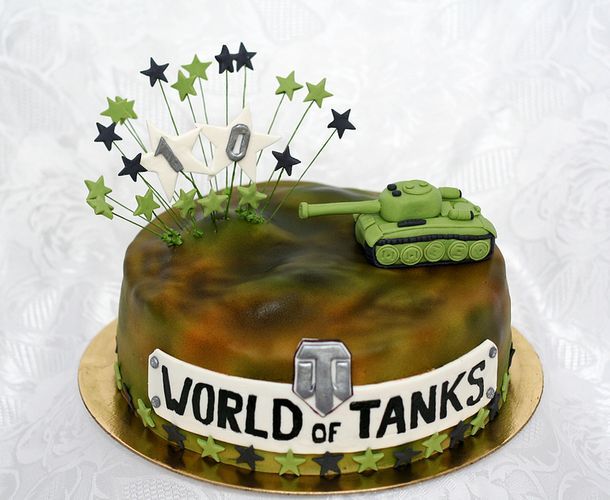Торт World of Tanks - a818