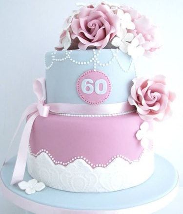 Торт на 60 лет - a531