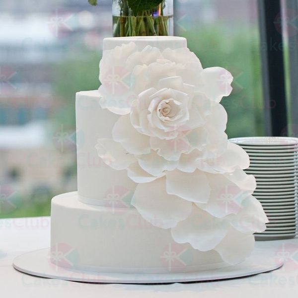 Белые свадебные торты - A2785