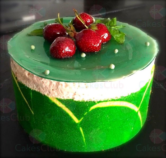 Зеленые свадебные торты - A2922