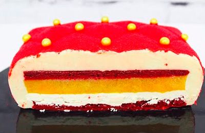 Персиковая начинка для торта, заказать персиковый муссовый торт в кондитерском доме CakesClub - Персик