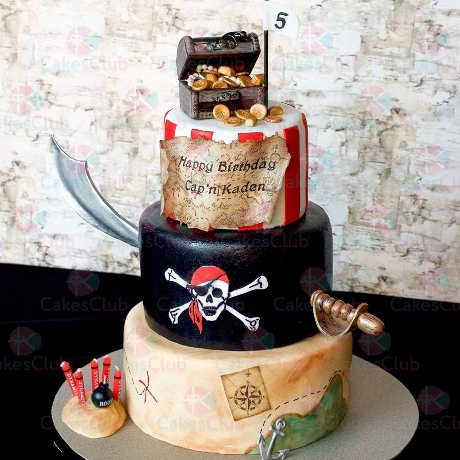 Торт Пираты Карибского моря - A1616