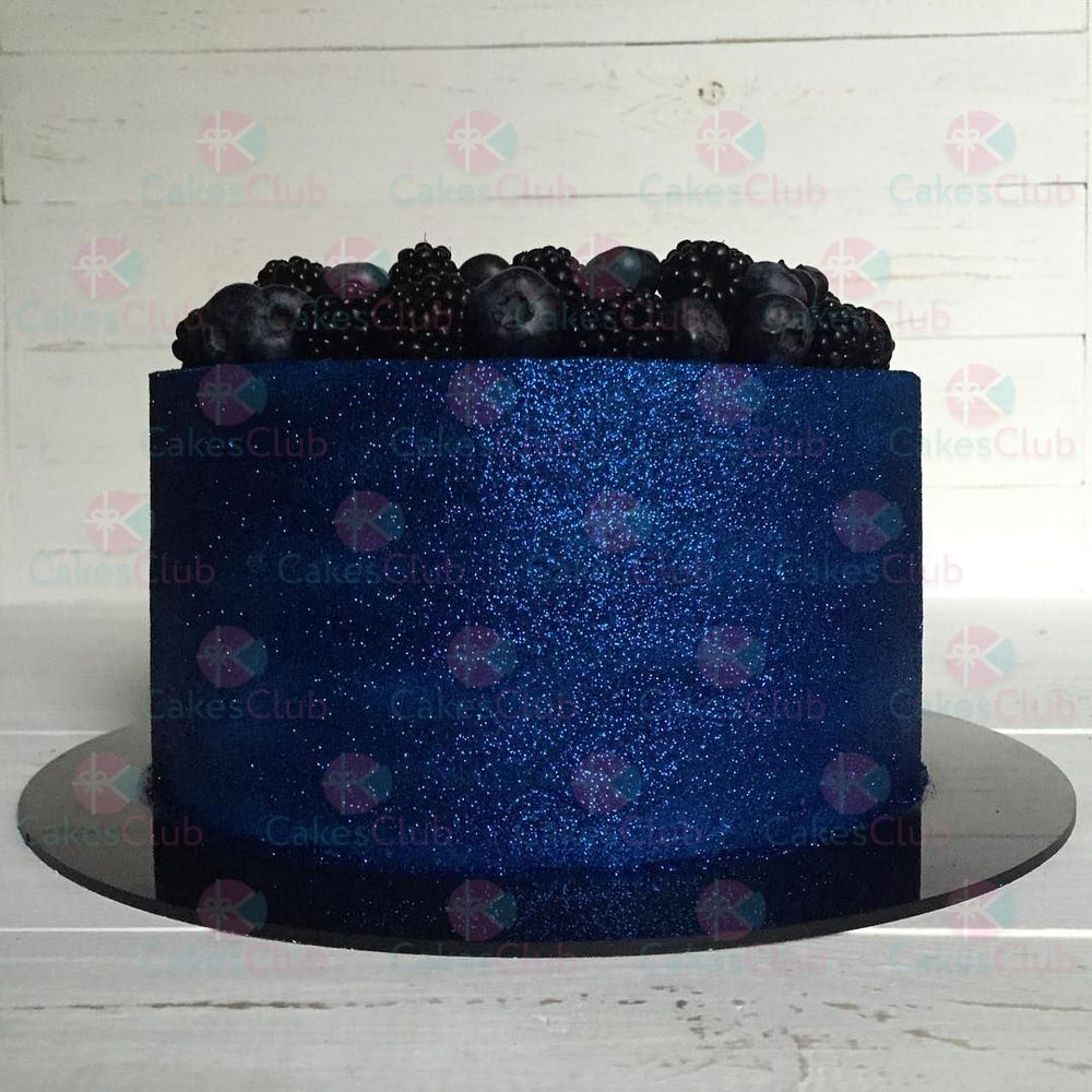 Синие свадебные торты - A1733