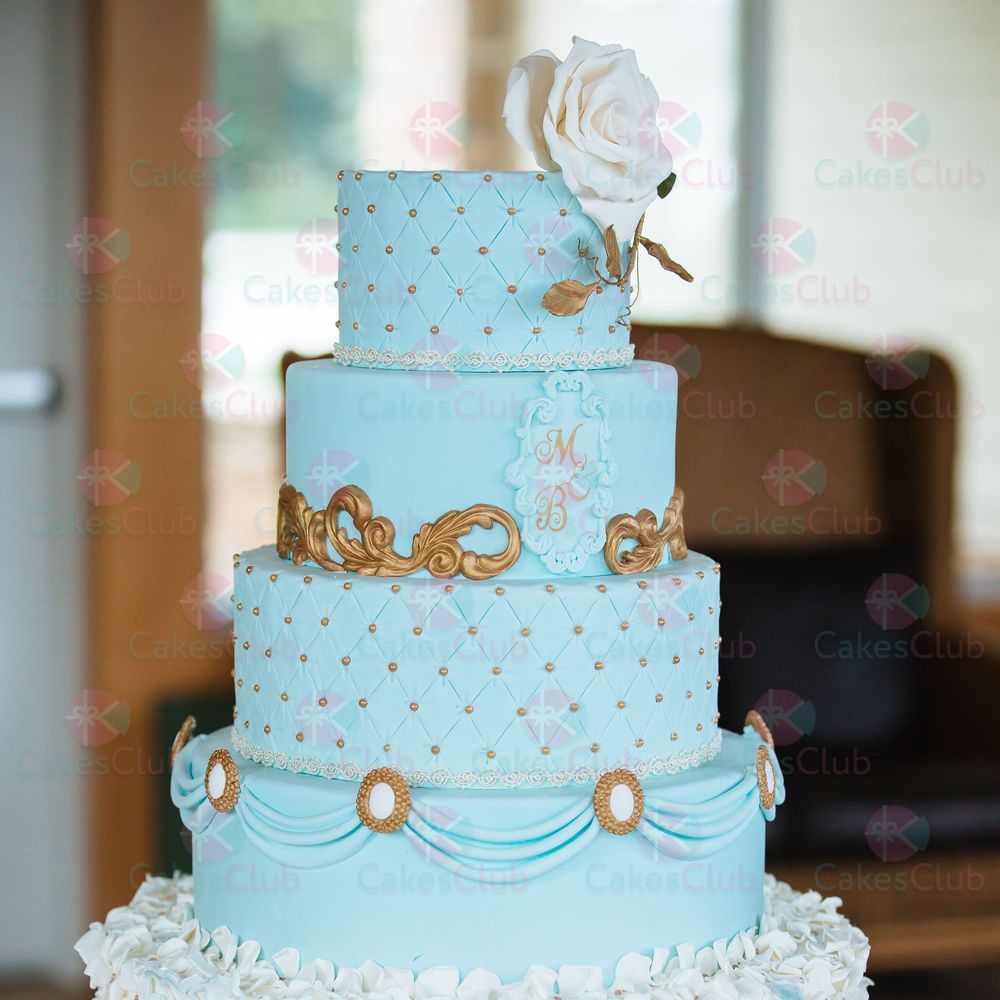 Эксклюзивные свадебные торты - A1761