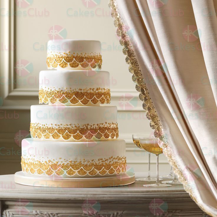 Эксклюзивные свадебные торты - A1767