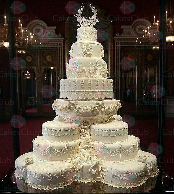 Эксклюзивные свадебные торты - A1785