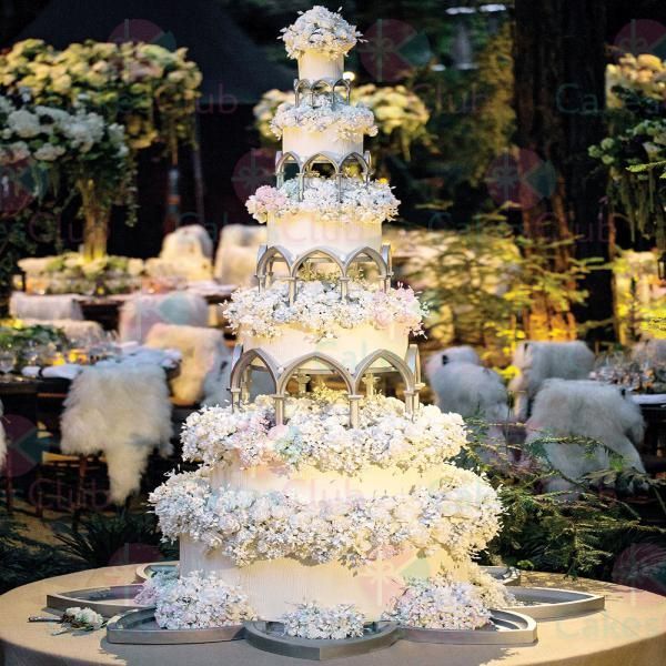 Эксклюзивные свадебные торты - A1788