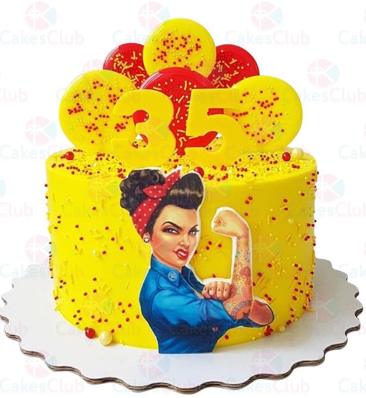 Торт на 35 лет - A2432