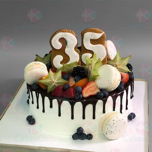 Торт на 35 лет - A2439