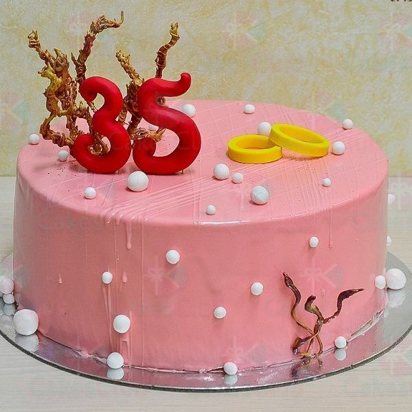 Торт на 35 лет - A2442