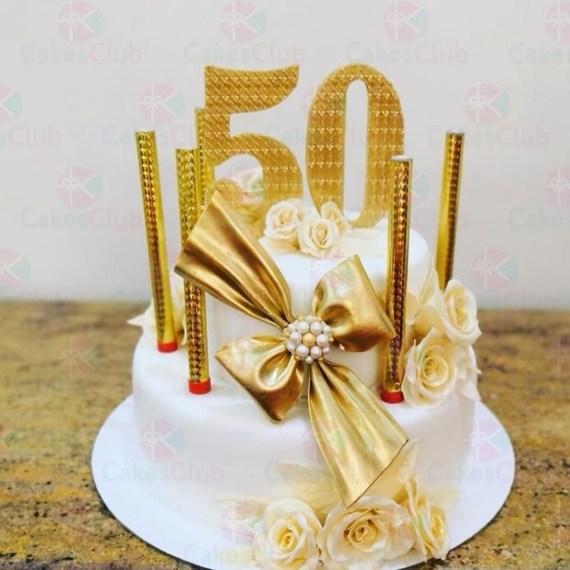 Торт на 50 лет - A2446