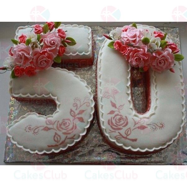 Торт на 50 лет - A2454