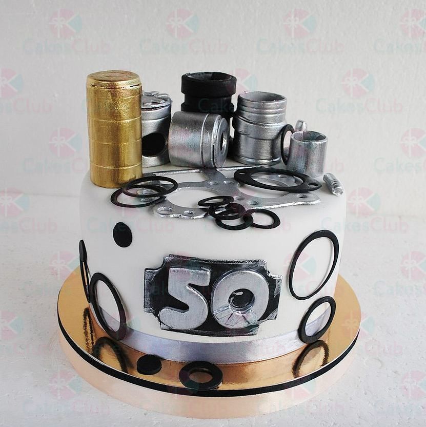 Торт на 50 лет - A2458