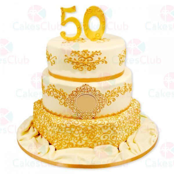 Торт на 50 лет - A2463