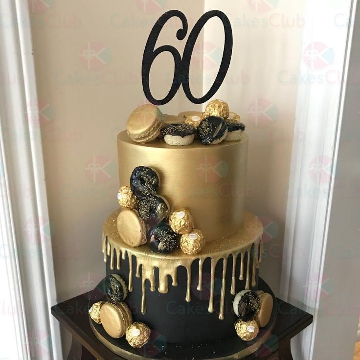 Торт на 60 лет - A2482