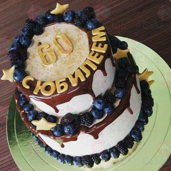 Торт на 60 лет - A2483