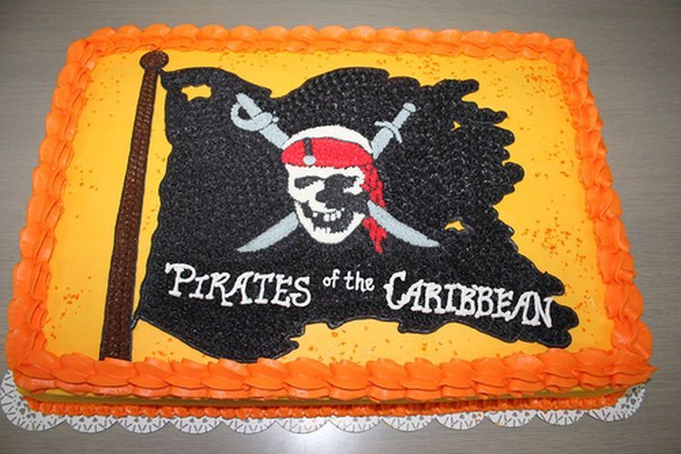 Торт Пираты Карибского моря - a580