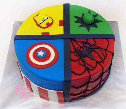 Торт Супергерои - a881