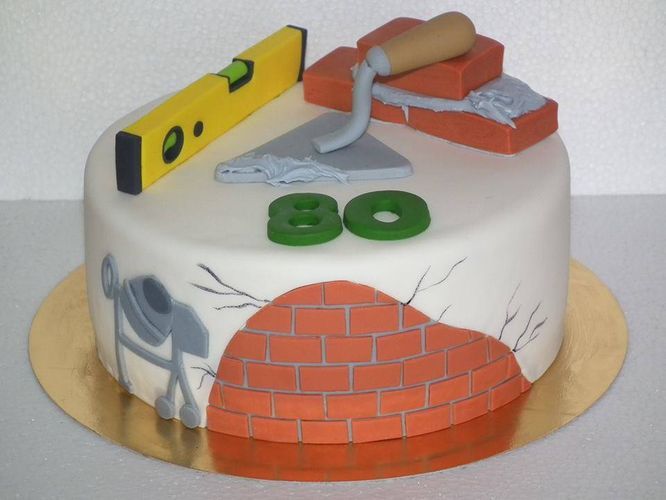 Торт для строителя - a725