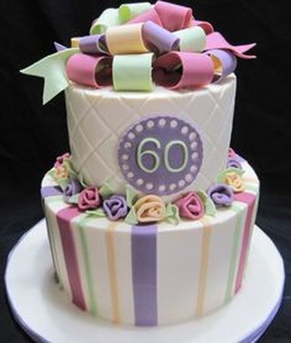 Торт на 60 лет - a529