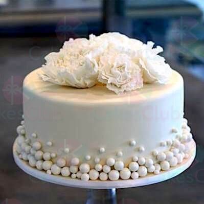 Белые свадебные торты - A2791
