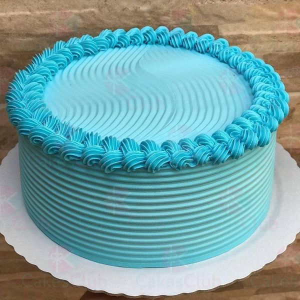 Голубые свадебные торты - A2884