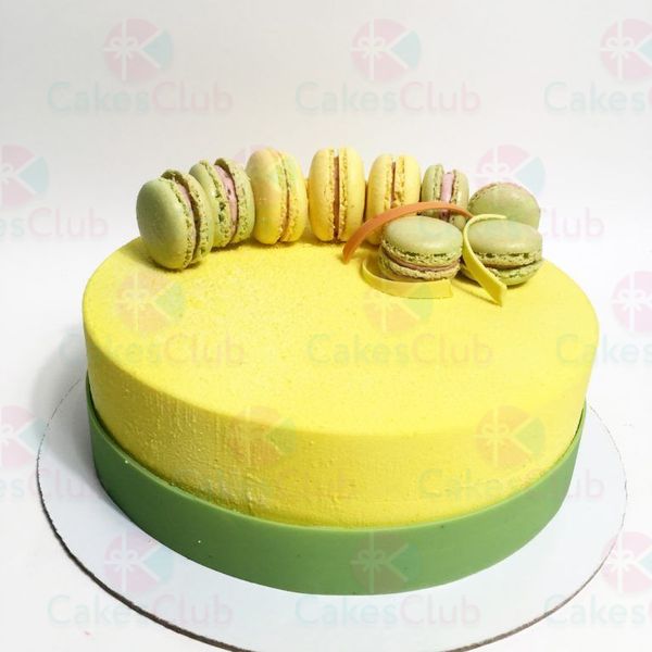 Желтые свадебные торты - A2918