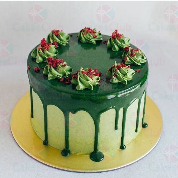 Зеленые свадебные торты - A2930