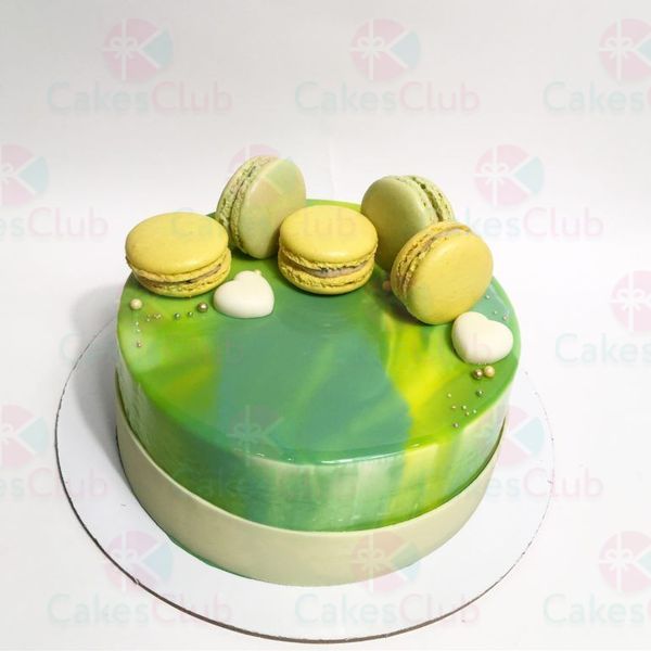 Зеленые свадебные торты - A2933