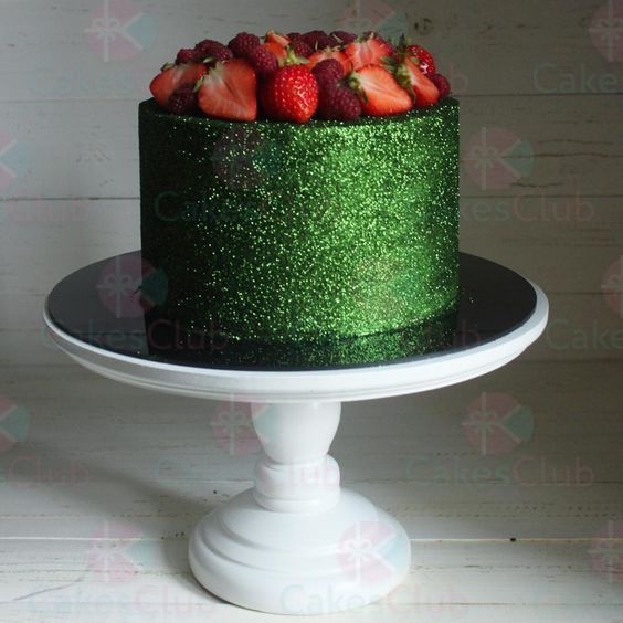 Зеленые свадебные торты - A2935