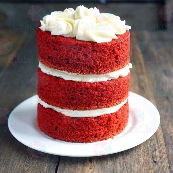 Красные свадебные торты - A2963