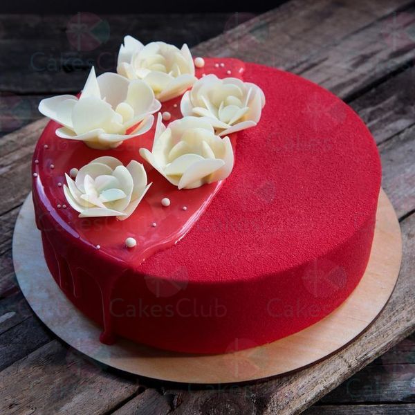 Красные свадебные торты - A2968