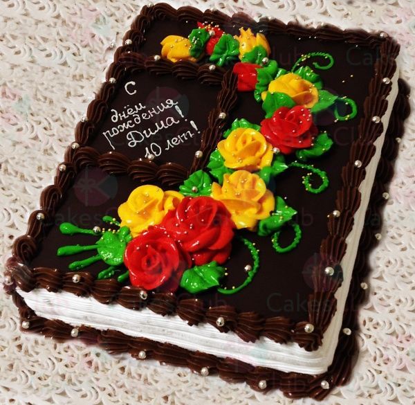 Торт на день рождения - A3099