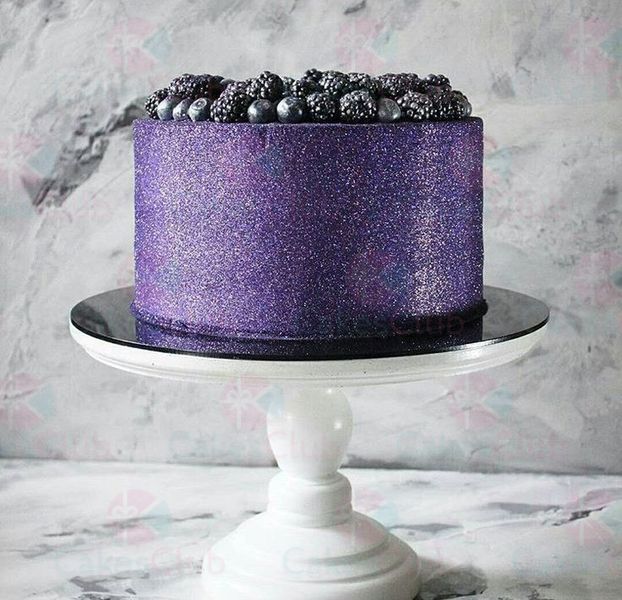 Фиолетовые свадебные торты - A3242