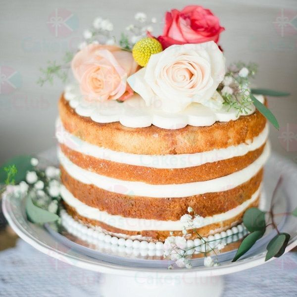 Свадебные торты со сливками - A3275