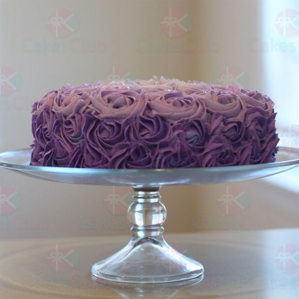 Фиолетовые свадебные торты - A3314