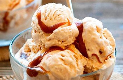 Заказать торт-мороженое с карамельной начинкой в CakesClub - Карамельная