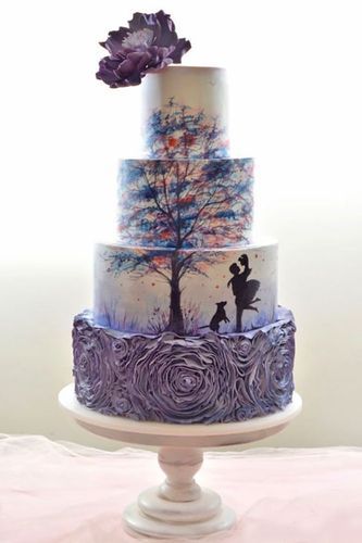 Свадебные торты - a326