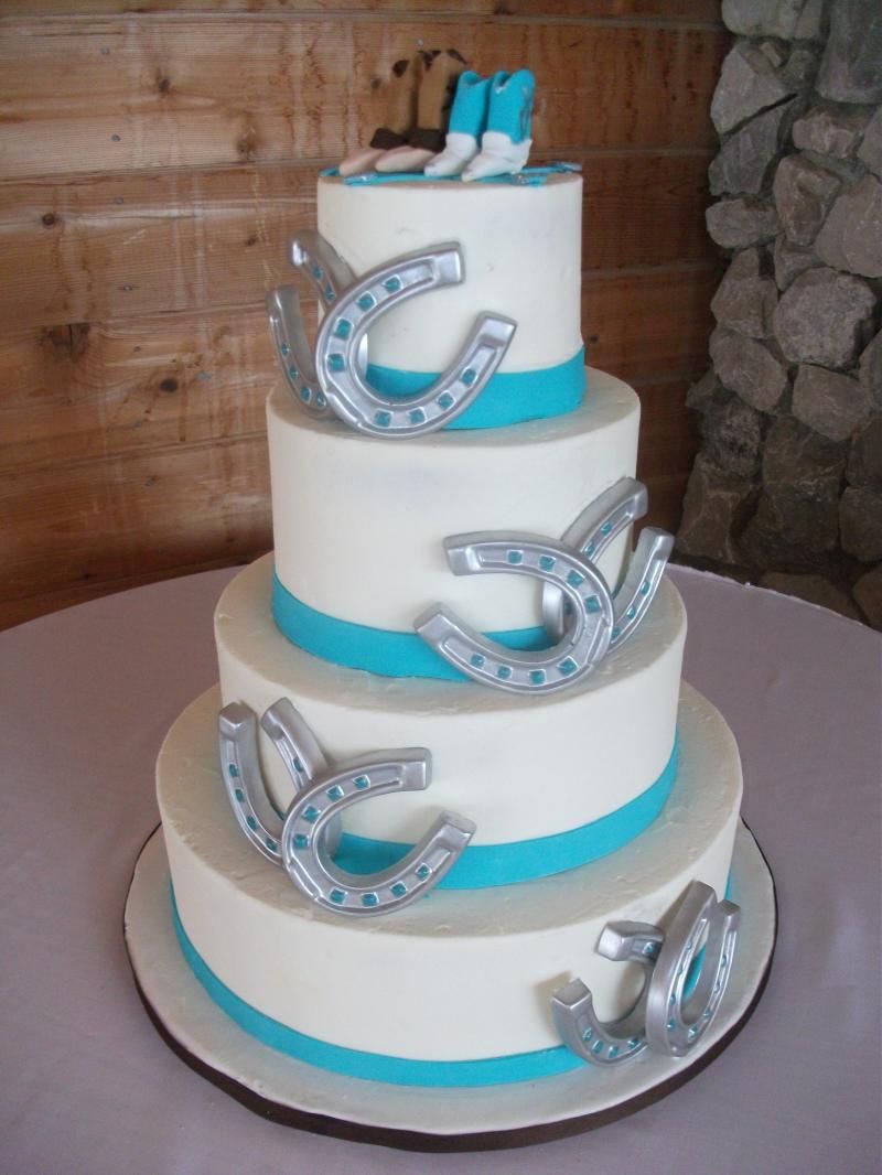 Прикольные свадебные торты - a1164