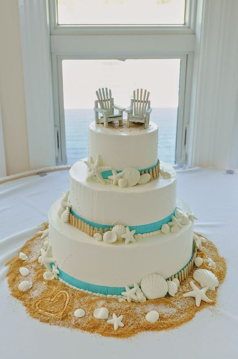 Прикольные свадебные торты - a1165