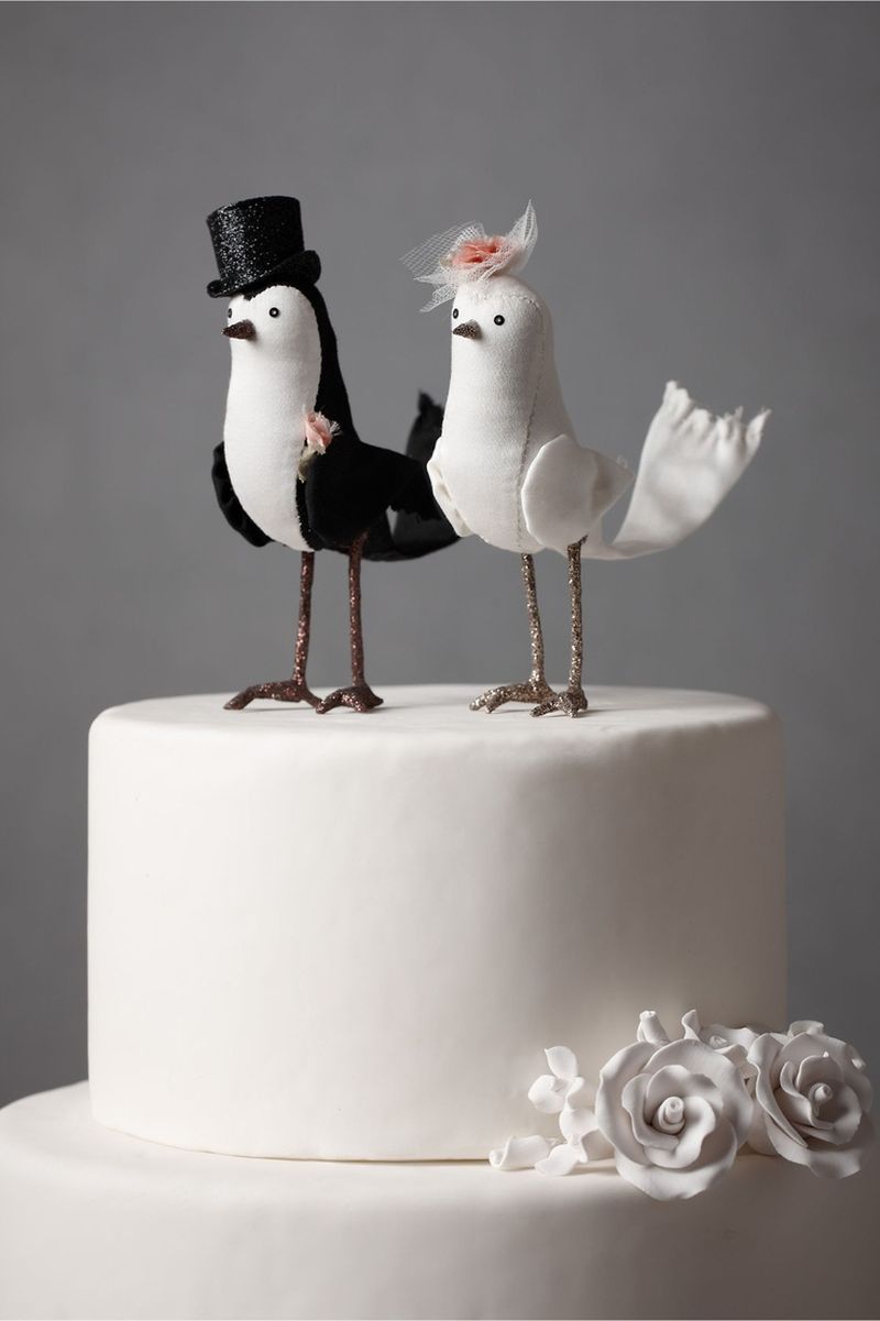 Свадебные торты с голубями - a994
